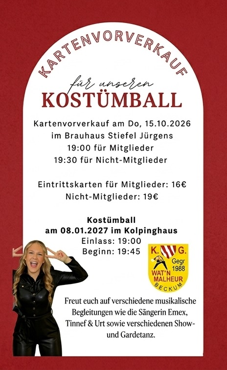 Kostümball 2027